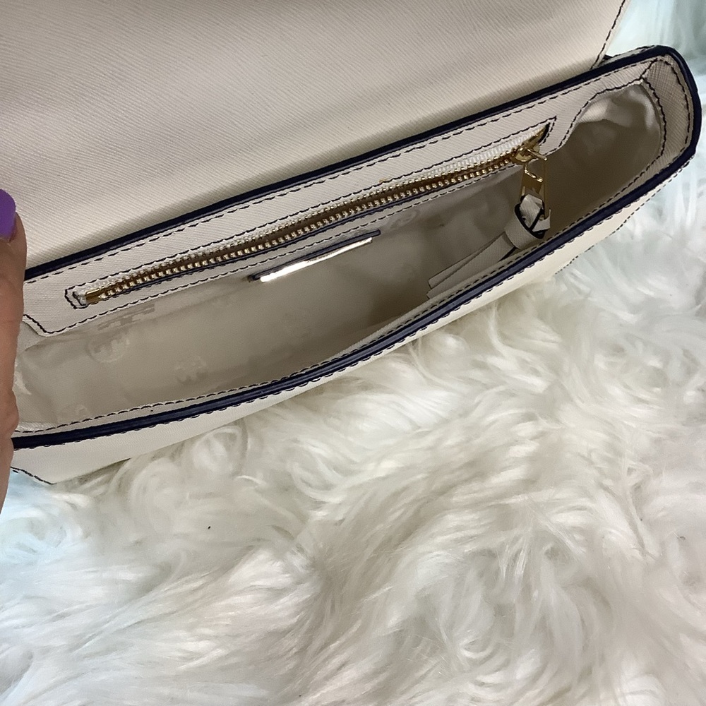 Tory Burch Robinson Fret Patchwork Shoulder Bag, … - image 6